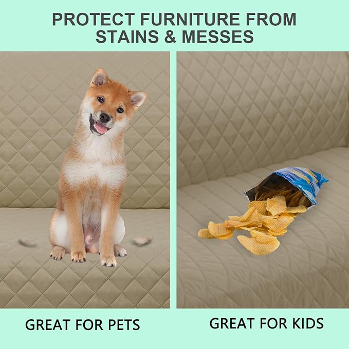Reversible Sofa Covers Couch Cover Furniture Protector - Image 4