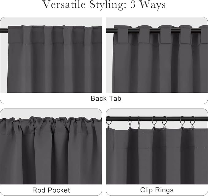 PONY DANCE Short Curtains Half Window Curtains - Image 5