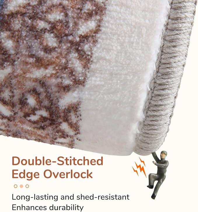 OPPODREAM Soft 8x10 Area Rugs, Washable Rugs 8x10 - Image 4