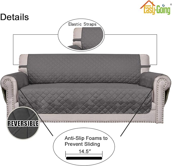 Easy-Going Reversible Couch Cover - Image 3