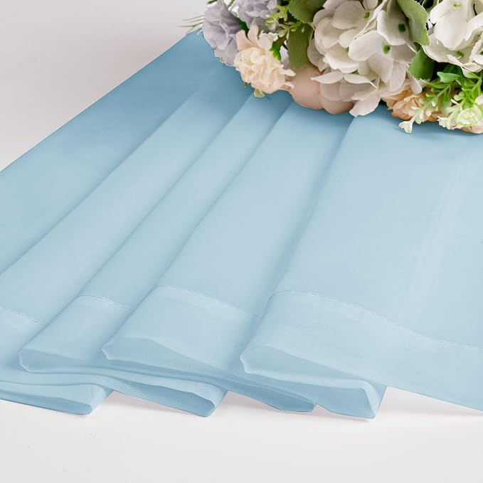 OWENIE Sheer Curtains 96 inches Long - Image 7