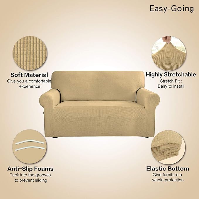 Easy-Going Stretch Oversized Sofa Slipcover 1-Piece Sofa Cover Furniture - Image 3