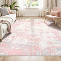 Rugflix 5x7 Area Rugs for Living Room, Washable Large Rug Stain-Resistant Low by RugflixAreaRugs