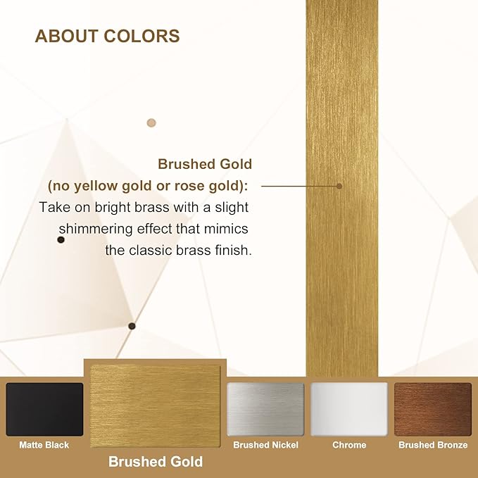 MOON MIRROR 36" x 24" Brushed Gold Rectangle Bathroom Mirror, Tilting Rounded Rectangular Metal Framed Pivot Wall Mirror, Hangs Horizontally Only(Overall 39.75" x 22")