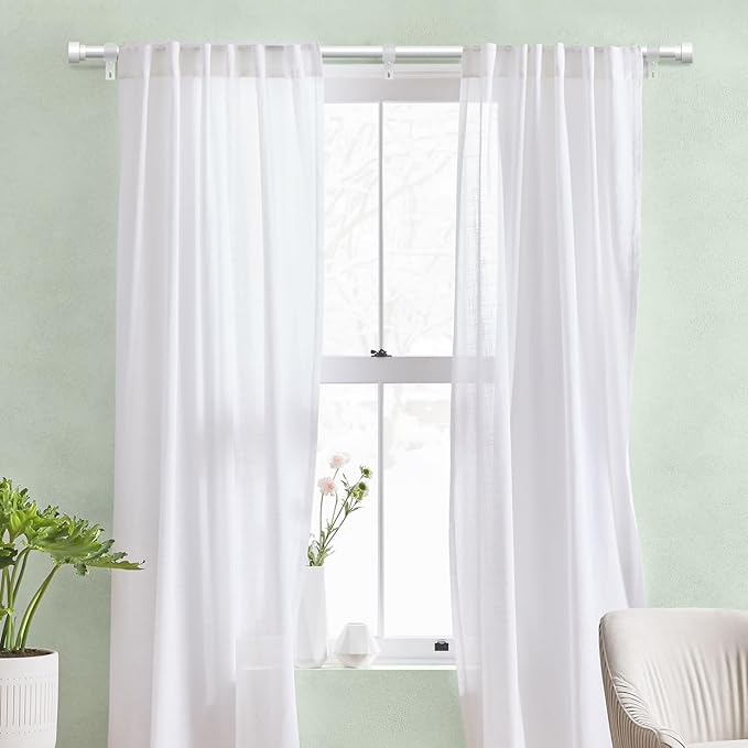 IFELS 2 Pack Heavy Duty Curtain Rods - Image 2