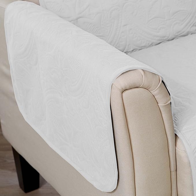 Great Bay Home Reversible Sofa Cover - Image 4