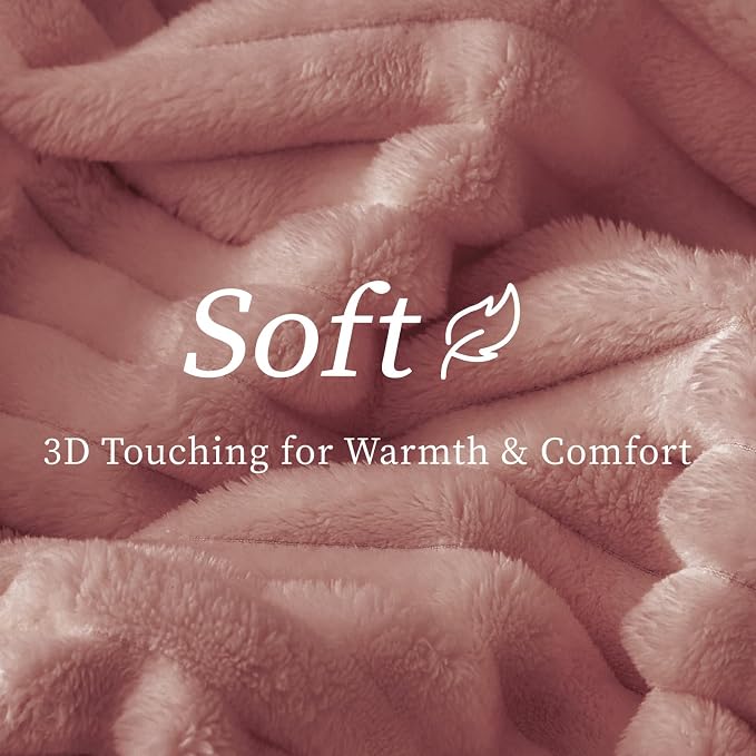 BEDELITE Twin Blanket for Couch & Bed, 300GSM Soft & Warm Fleece Blanket - Image 4