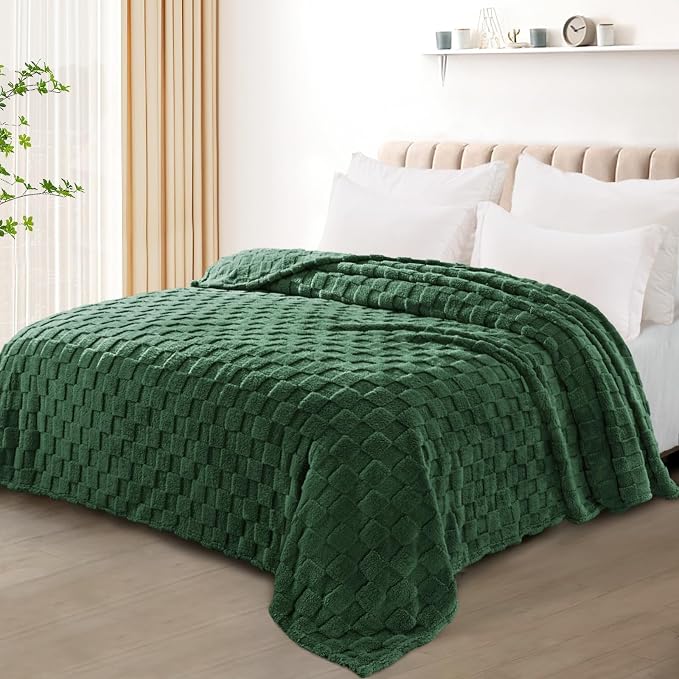 Exclusivo Mezcla King Size Flannel Fleece Blanket, Super Soft and Warm - Image 2