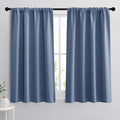 RYB HOME Blackout Curtains for Bedroom Living Room 63 inches Long, Thermal by RYBHOME