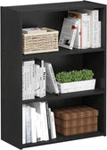 Furinno Pasir 3-Tier Open Shelf Bookcase, Americano
