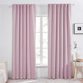 Deconovo Blackout Curtains, Thermal Insulated, W52 x L95 2 Panels, Back Tab by Deconovo