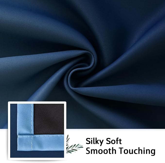 SimpleHome Ombre 100% Blackout Curtains - Image 7