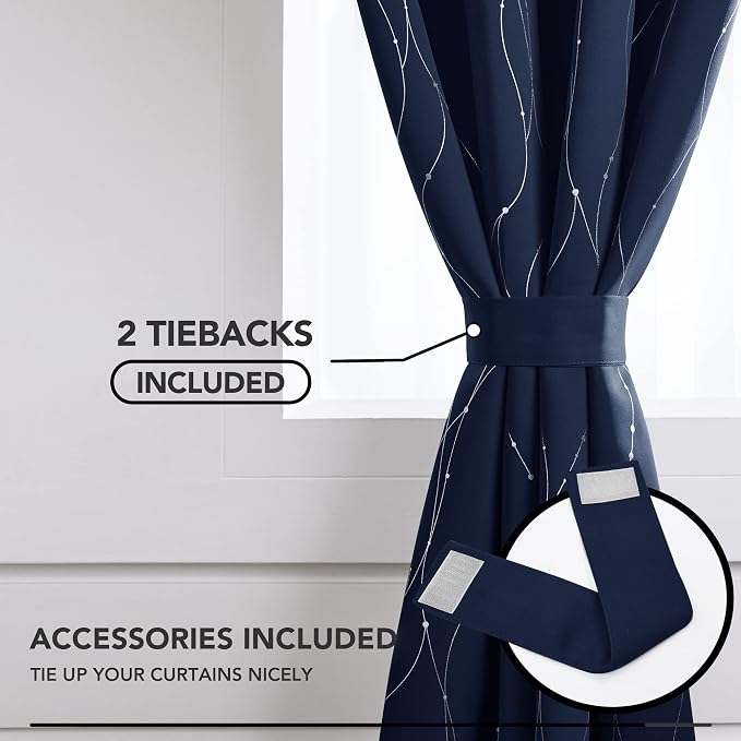 Deconovo Blackout Curtains 54 Inch Length - Image 4