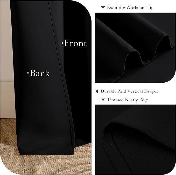 PONY DANCE Black Out Window Curtains - Image 6