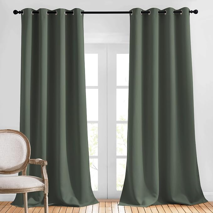 NICETOWN Blackout 102 inch Curtains by NICETOWN
