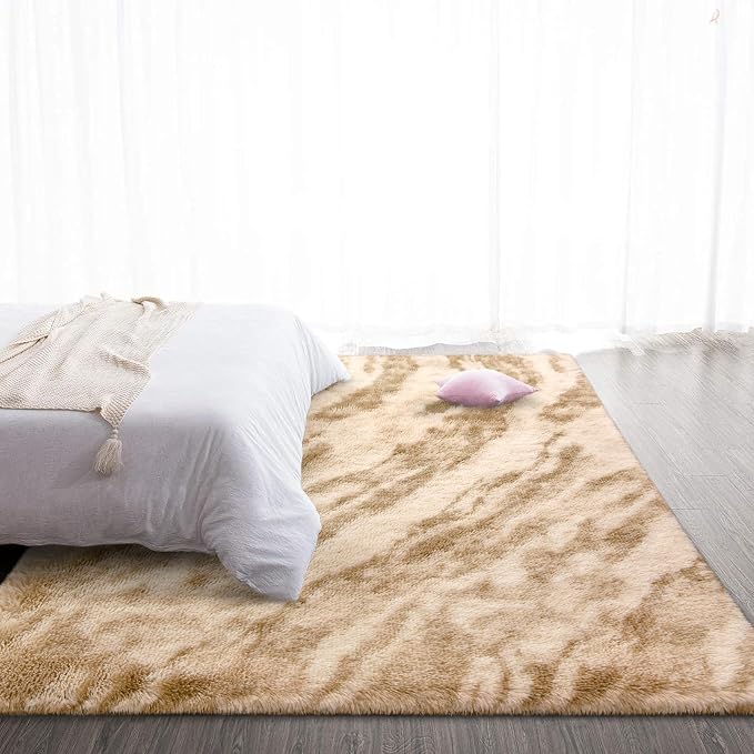 TWINNIS Super Soft Shaggy Rugs Fluffy Carpets, 6x9 Feet, Indoor Modern Plush - Image 5