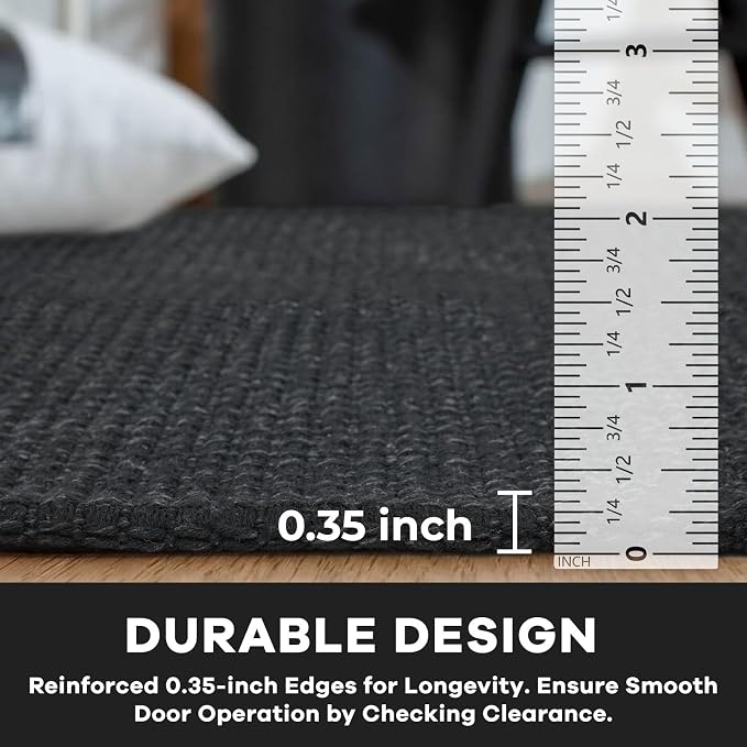 KOZYFLY Runners for Hallways 2x5 ft Washable Kitchen Runner Non Slip Rubber - Image 4