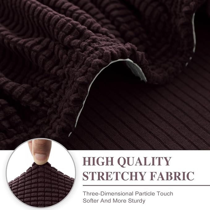 Couch Cushion Cover Loveseat Cover or 2 Seat Sofa Cover Washable Stretch - Image 4