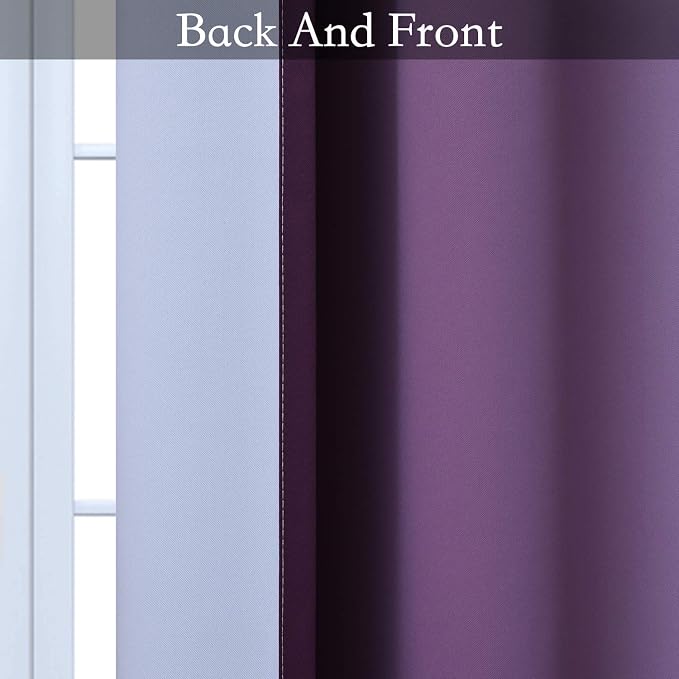 SimpleHome Ombre Room Darkening Curtains - Image 3