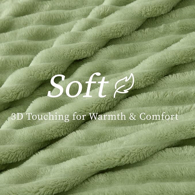 BEDELITE Twin Blanket for Couch & Bed, 300GSM Soft & Warm Fleece Blanket - Image 4