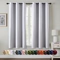 MIULEE Blackout Curtains for Bedroom Living Room 63 Inches Long 2 Panels by MIULEE