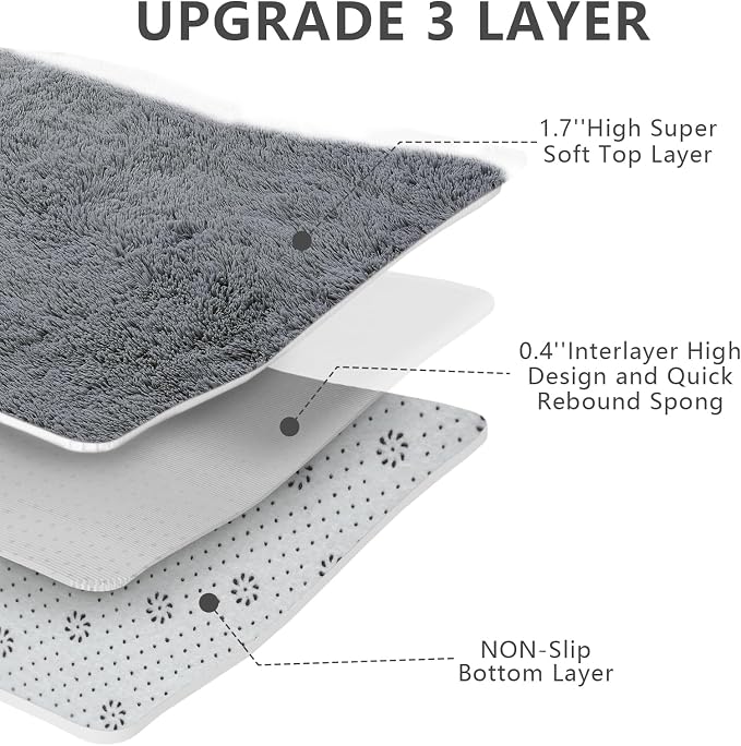 9X12 Large Area Rugs for Living Room Bedroom, Big Shag Rug for Bedroom Dorm - Image 4
