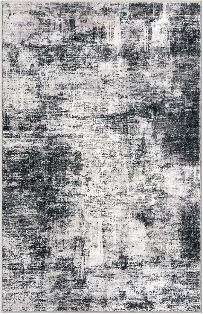 IOHOUZE Modern Abstract Area Rugs 5x7 Ft Washable Rugs - Image 9