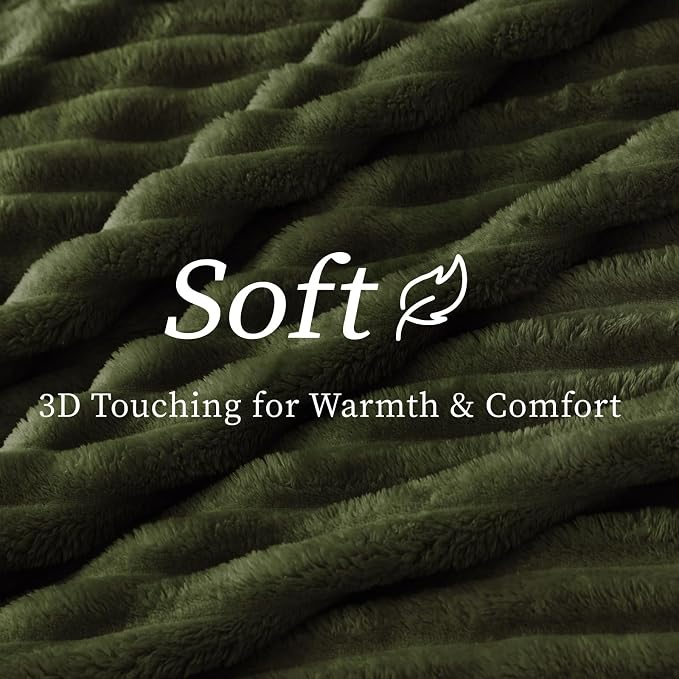 BEDELITE Twin Blanket for Couch & Bed, 300GSM Soft & Warm Fleece Blanket - Image 4
