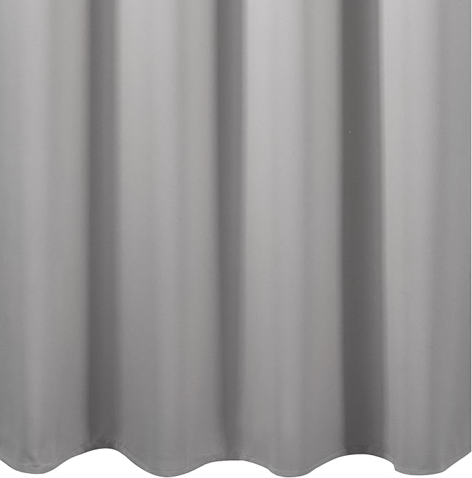 LEMOMO Blackout Curtains 66 x 84 inch/Light Grey Curtains Set of 2 - Image 9