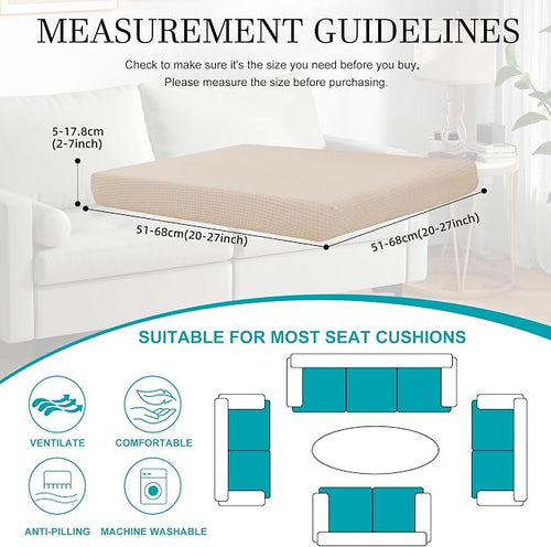 14Pcs Stretch Patio Cushion Covers, Outdoor Couch Covers Replacement, Outdoor - Image 2
