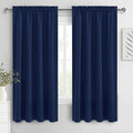 DWCN Navy Blue Blackout Curtains by DWCN