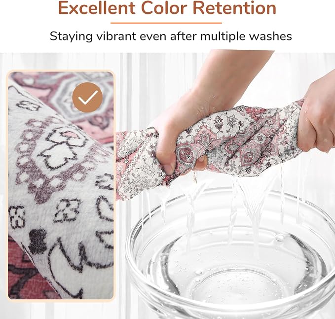OPPODREAM Soft Area Rugs 3x5, Washable Rugs - Image 6