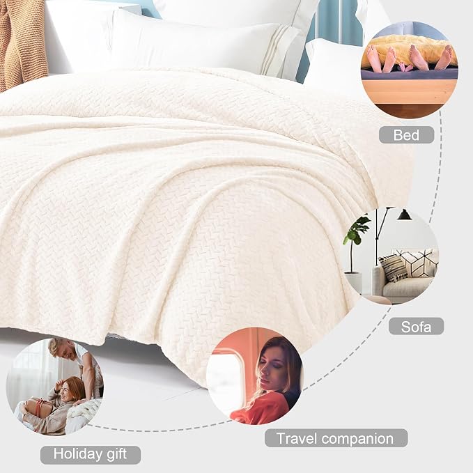 Exclusivo Mezcla Fleece Queen Size Blanket - Image 3