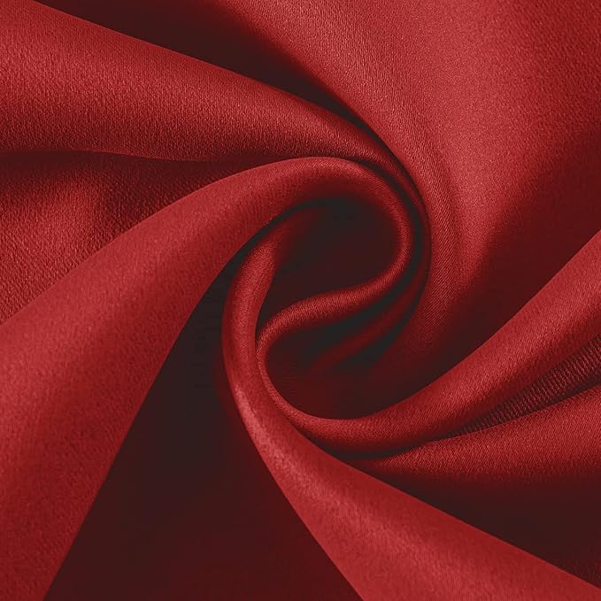 Joydeco Blackout Curtains 45 Inch Length 2 Panels Set, Thermal Insulated Long - Image 2