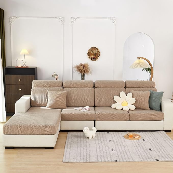 Couch Covers for 3 Cushion Sofa Pet Friendly Couch Cushion Covers Universal - Image 8