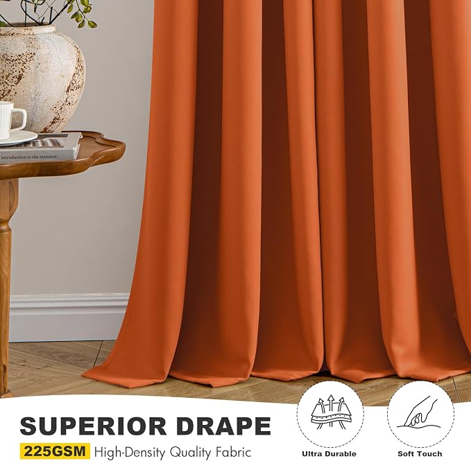 MIULEE Short Fall Curtains for Windows - Image 6