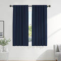 Pony Dance Blackout Curtains Thermal Insulated Window Treatment Panels Room by PONYDANCE