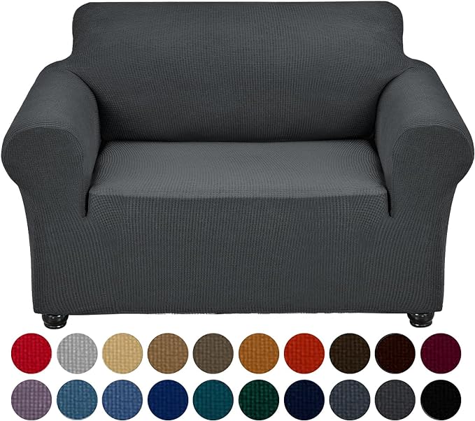 Joccun Stretch Chair Couch Cover, 1-Piece Sofa Slipcover Spandex Jacquard by Joccun