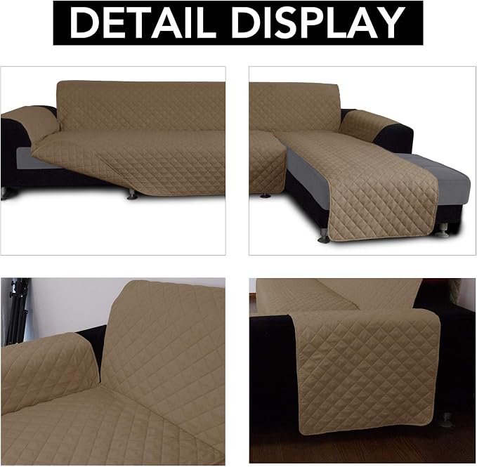 Easy-Going Sofa Slipcover L Shape Sofa Cover Sectional Couch Cover Furniture - Image 4