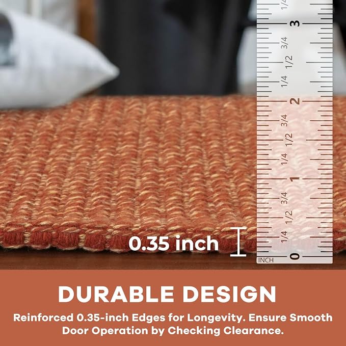 KOZYFLY Runners for Hallways 2x8 ft Washable Kitchen Runner Non Slip Rubber - Image 4