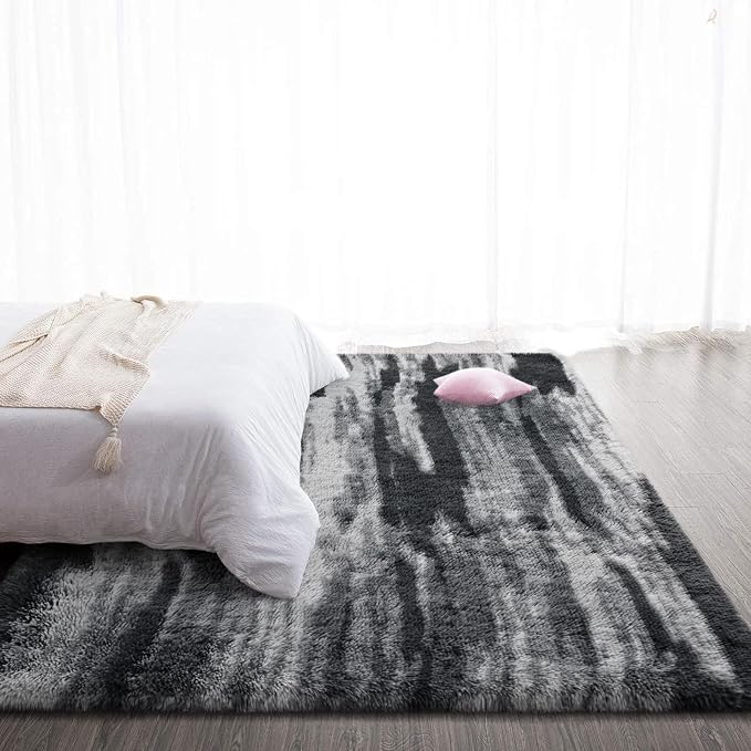 TWINNIS Super Soft Shaggy Rugs Fluffy Carpets, 5x8 Feet, Indoor Modern Plush - Image 5