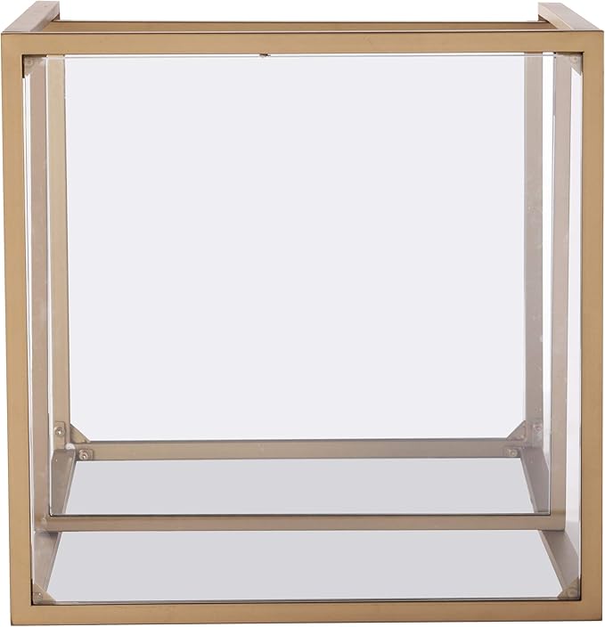Southern Enterprises Horten End Table, Gold