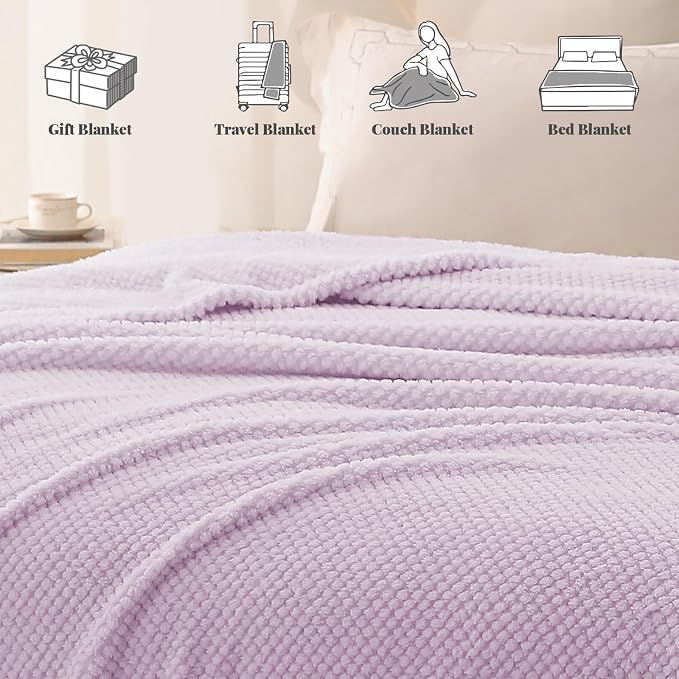 Whale Flotilla Extra Large Fuzzy Fleece Throw Blanket - Image 5