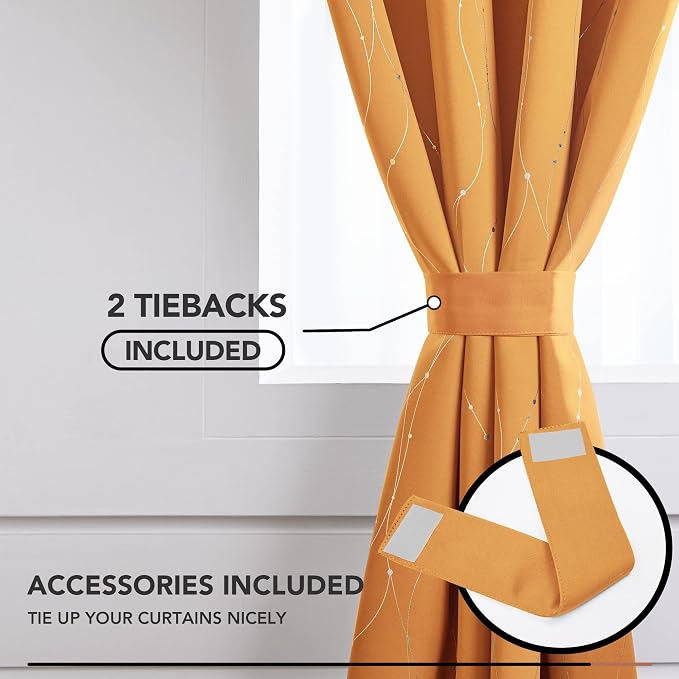 Deconovo Blackout Small Curtains - Image 4