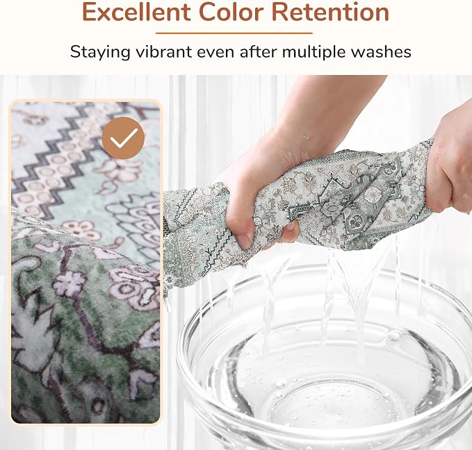 OPPODREAM Soft 8x10 Area Rugs, Washable Rugs 8x10 - Image 6