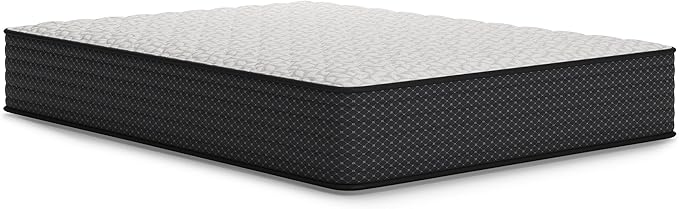 Signature Design by Ashley Limited Edition Firm 12 Inch Hybrid Mattress with Gel Memory Foam and Edge Support for Cool Sleep and Pressure Relief, California King, Fiberglass Free, Mattress In A Box