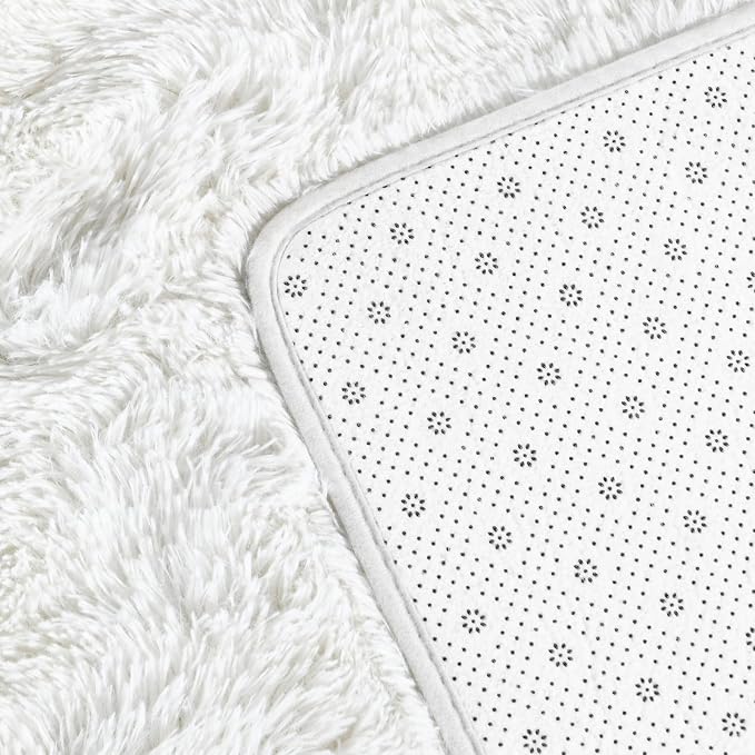 Deerhoo Large Shag Area Rugs 9 x 12, Plush Fuzzy Rugs - Image 5