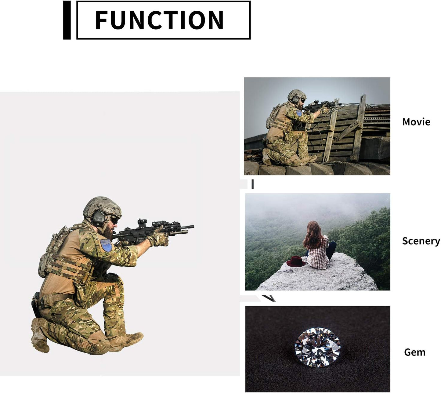 ISSUNTEX 6X9 ft Background Muslin Backdrop, Photo Studio, Collapsible High Density Screen for Video Photography and Television-Black/White