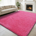 Shag Area Rug for Bedroom 5x8, Fluffy Area Rugs for Living Room, Soft Fuzzy Rug by yulidayang