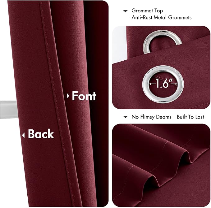 MIULEE Short Curtains for Windows - Image 5